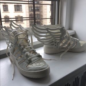 Jeremy Scott x Adidas Wings Cut Out Sneakers